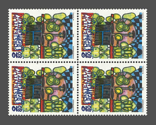 Hommage an Liechtenstein - Hundertwasser