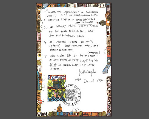 Hommage an Liechtenstein - Hundertwasser