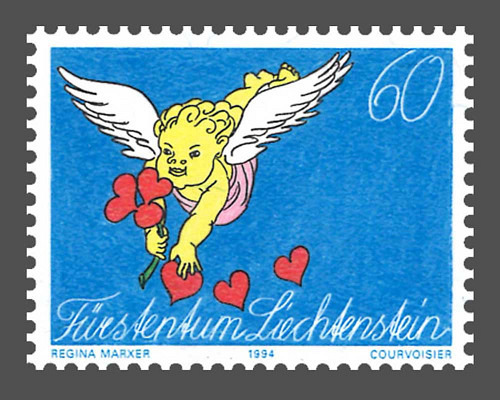 Greeting stamps