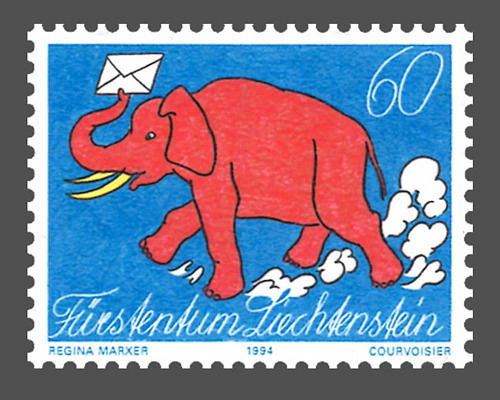 Greeting stamps