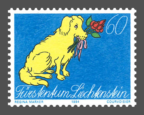 Greeting stamps