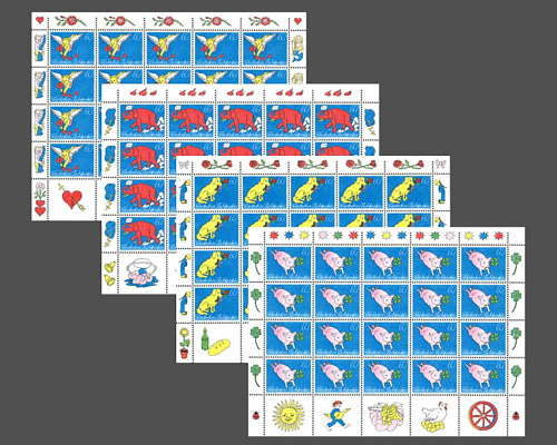 Timbres de voeux