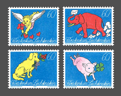 Timbres de voeux