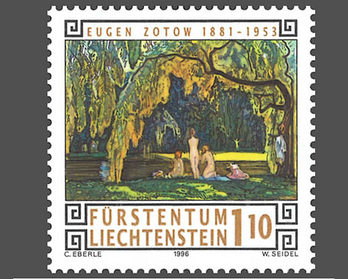 Maler aus Liechtenstein - Prof. Eugen Zo