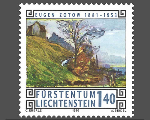 Maler aus Liechtenstein - Prof. Eugen Zo