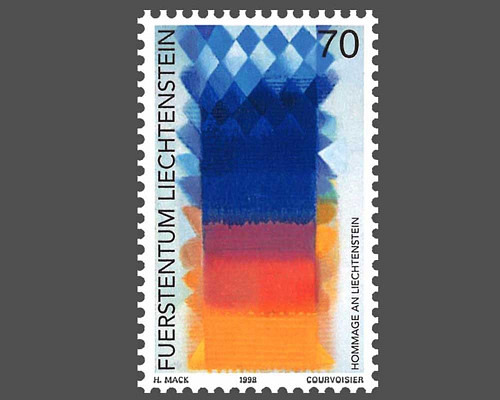 Hommage an Liechtenstein - Heinz Mack
