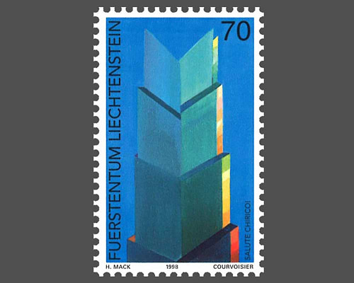 Hommage an Liechtenstein - Heinz Mack