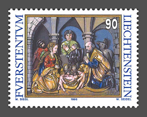 Christmas - High relief of the Nativity