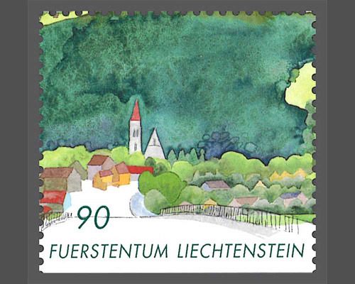 300 ans de l'Unterland liechtensteinois