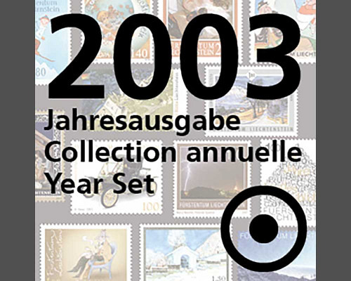 Collection annuelle 2003 - Série o