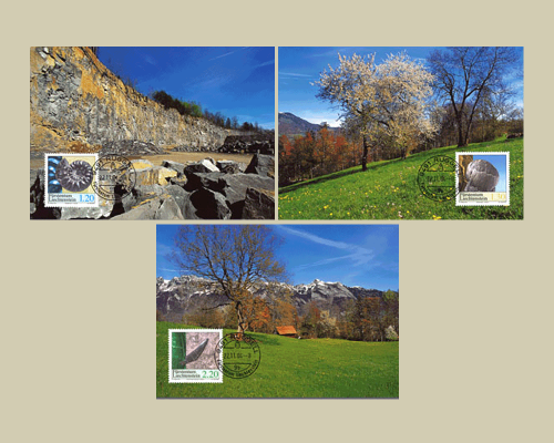 Fossilien aus Liechtenstein