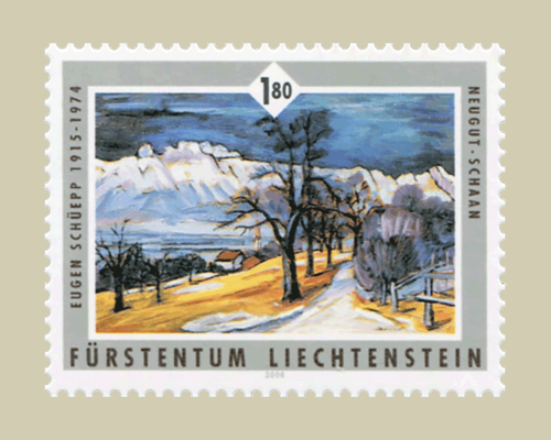 Maler in Liechtenstein - Eugen Schüepp