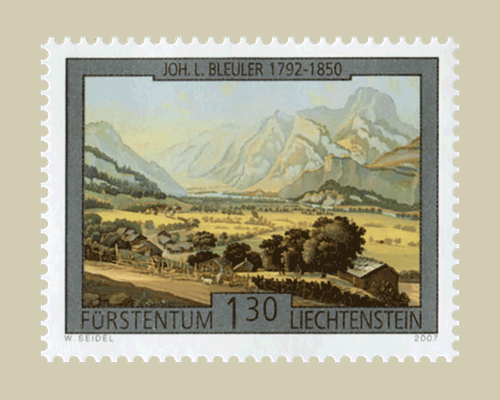 Joh. L. Bleuler - Liechtenstein on the A