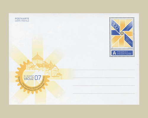 Carte postale: Insigne Rotary