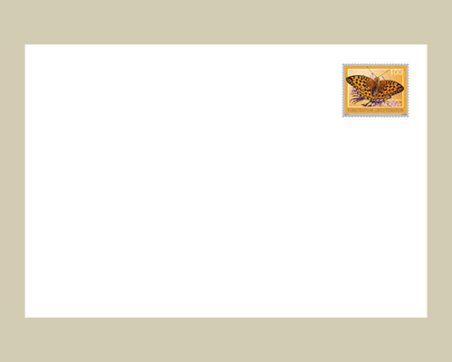 Entiers postaux - Papillons - Grand Nacr