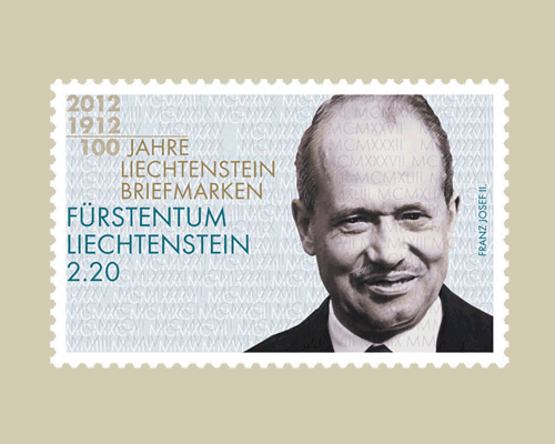 100 ans de timbres au Liechtenstein