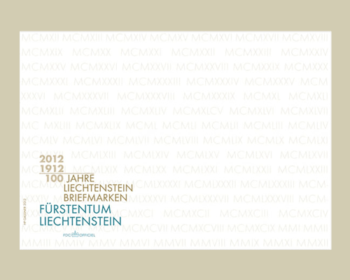 100 ans de timbres au Liechtenstein