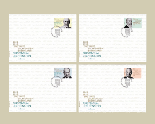 100 Jahre Liechtenstein Briefmarken
