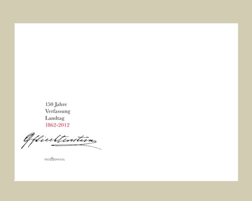 150 ans de la Constitution et du Landtag