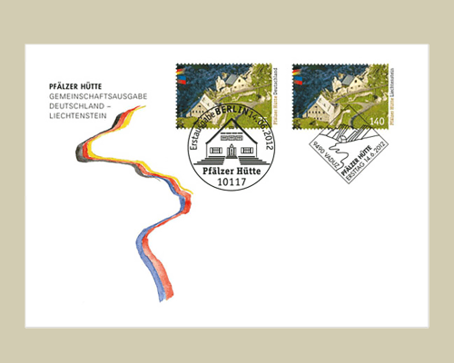 Timbre commun Allemagne - Liechtenstein