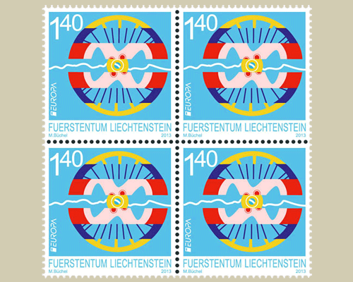 Europa 2013 - Postfahrzeuge - Sondermark