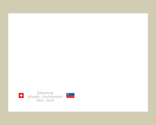 Zollvertrag Schweiz - Liechtenstein 1923