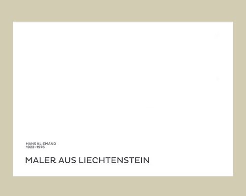 Painters from Liechtenstein - Hans Kliem