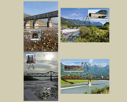 Les ponts sont des liens -  Cartes maxim