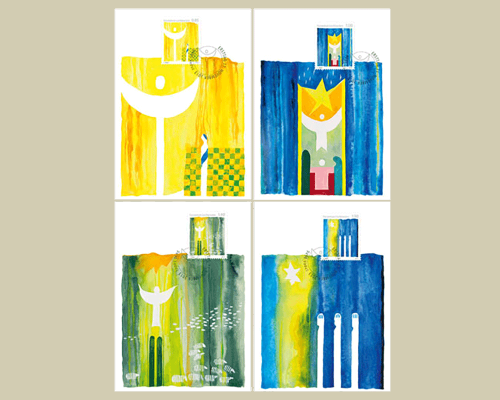 Noël 2013 - Motifs illustrant l'histoire