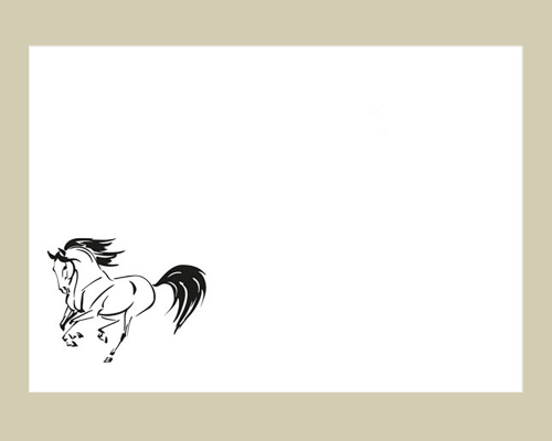 Chinesisches Tierkreiszeichen: Pferd - B