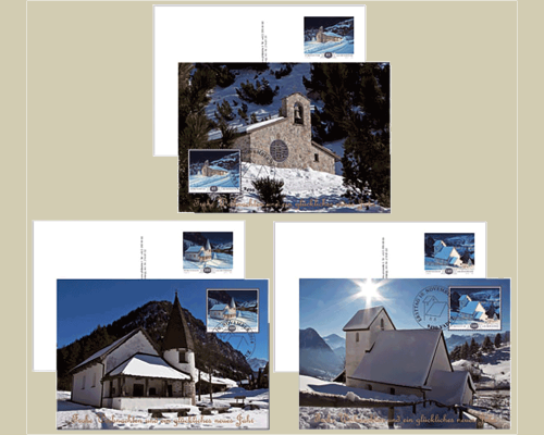Picture Postcard: Christmas - Mountain c