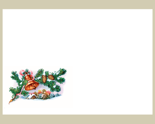 Weihnachten - Nostalgische Weihnachtskar