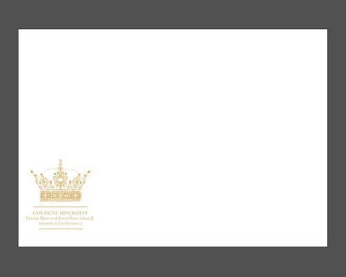 Golden Wedding of Prince Hans-Adam II an