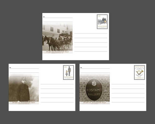 Postal stationery MiNr. P132-134 - Serie