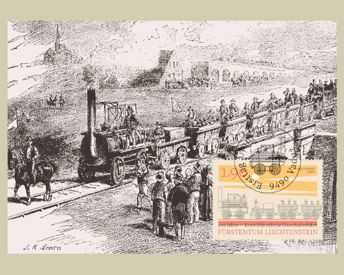 200 Jahre erste öffentl. Eisenbahnfahrt