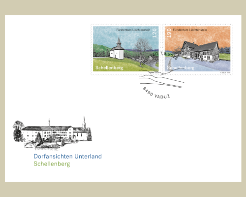 Dorfansichten - Schellenberg