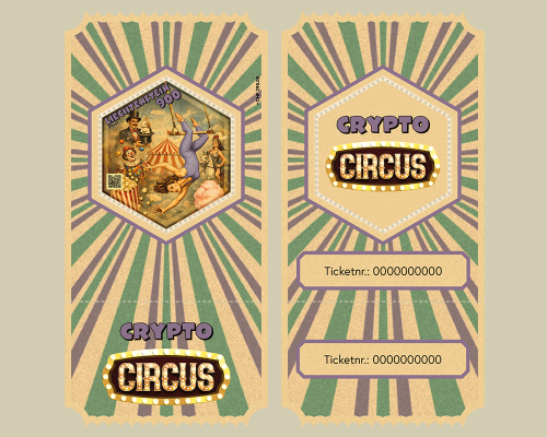 Crypto Circus "Die Akrobatin" Violett