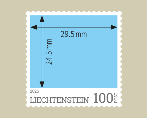 Bogen B-Post Inland (Quadratisch)