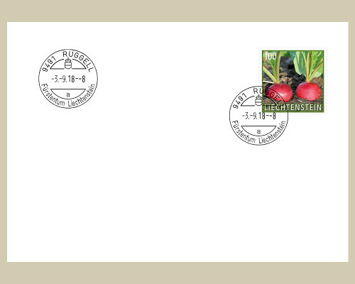 Enveloppe spéciale Ersatz Datumstempel R