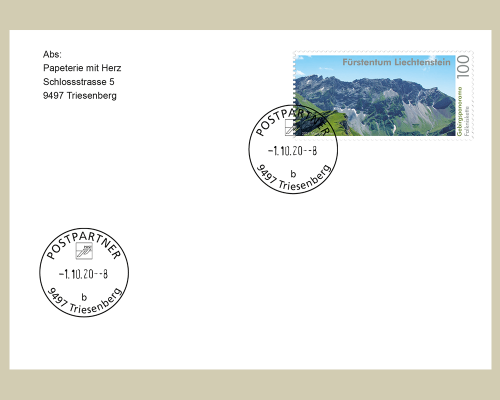 Enveloppe spéciale - Première utilisatio