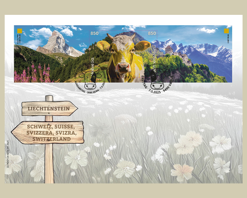 Sonderbeleg - Crypto Stamp CHLI - Gelb