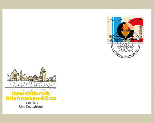 Enveloppe commémorative - Ulm 2025