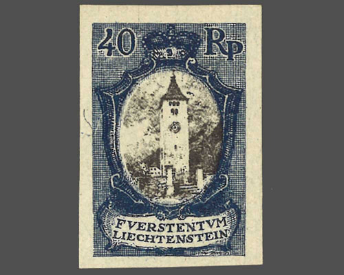 Landscapes, buildings, Prince Johann II