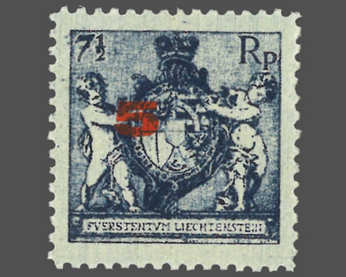 Wappen mit Putten / Aushilfsausgabe / Zä