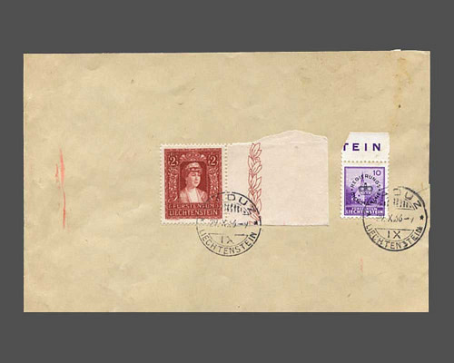 CHF 2.00 Freimarke 1935