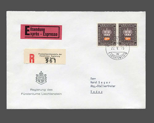 Mi.Nr. 56, CHF 2.00 1969 im waagrechten