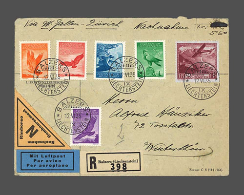 Mi.Nr. 113 + 143-47 x, CHF 1.00 .00 .00