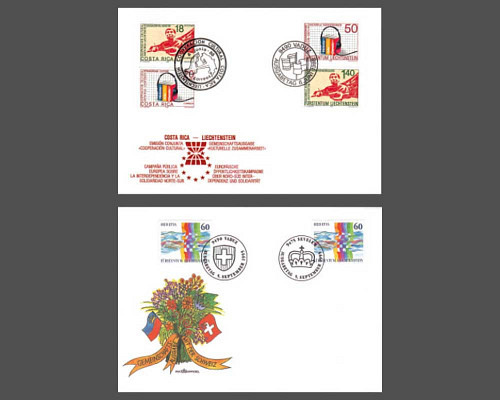 2 Ersttagsbriefe spezial - Gemeinschafts